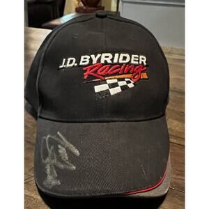 Tony Stewart Autographed Hat JD Byrider Tony Stewart Racing Nascar